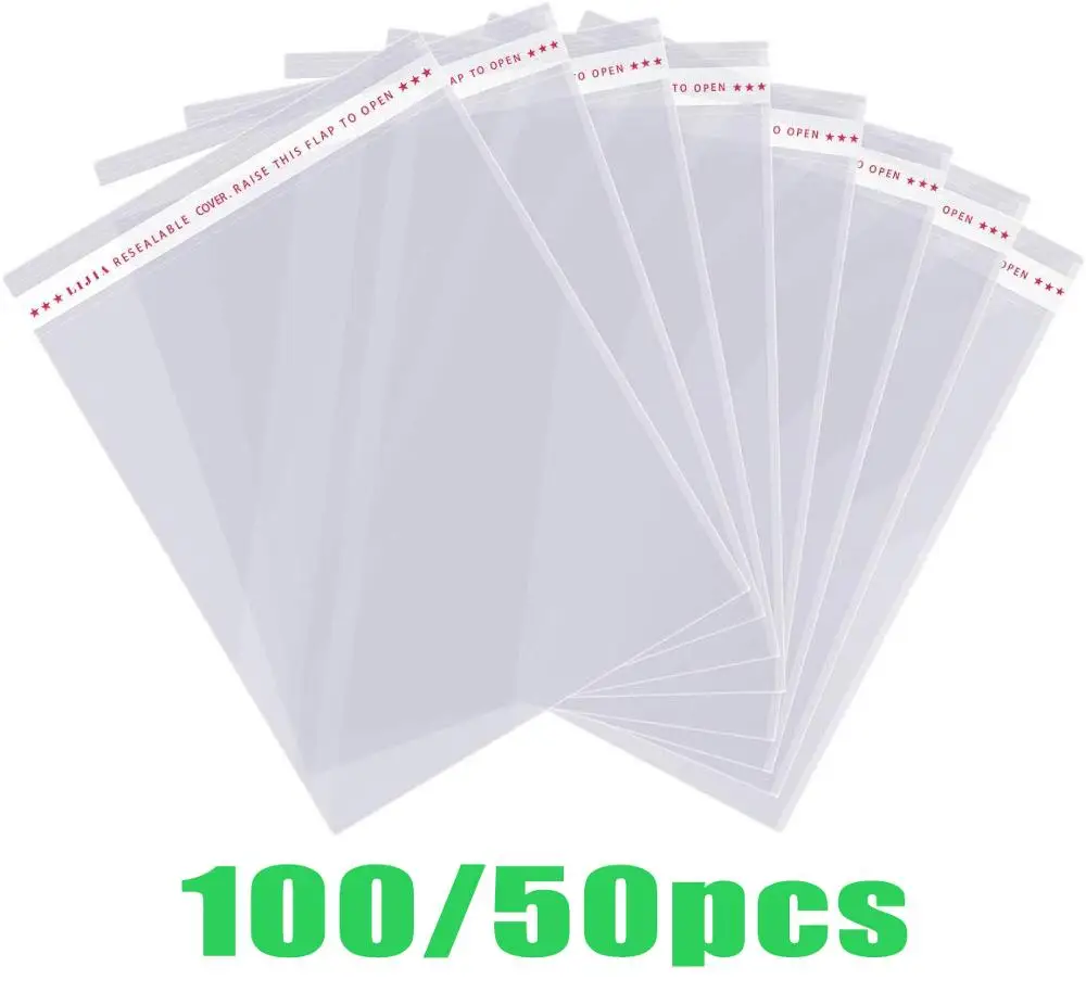 Durable Clear Resealable Bags for Convenient Small Item Storage and Packaging