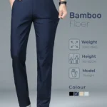 Stay Comfortable and Stylish All Day with Bamboo Fiber Men’s Dress Pants
