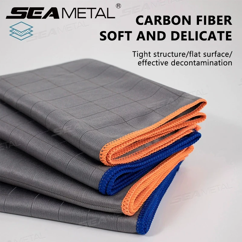 Effortless Streak-Free Cleaning with SEAMETAL Microfiber Carbon Cloth Review