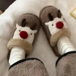 Cozy and Stylish Winter Slippers for Couples with Superior Grip and Comfort