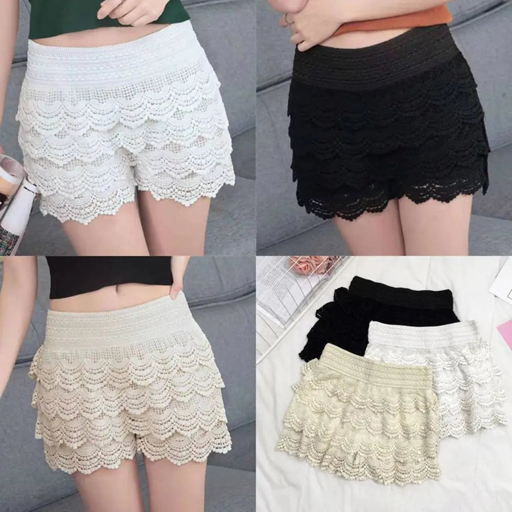 Stay Cool and Stylish This Summer with Boho Crochet High-Waist Shorts
