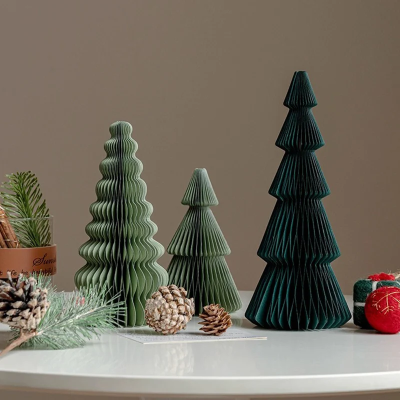 Compact 3D Paper Honeycomb Ornaments to Elevate Your Holiday Decor