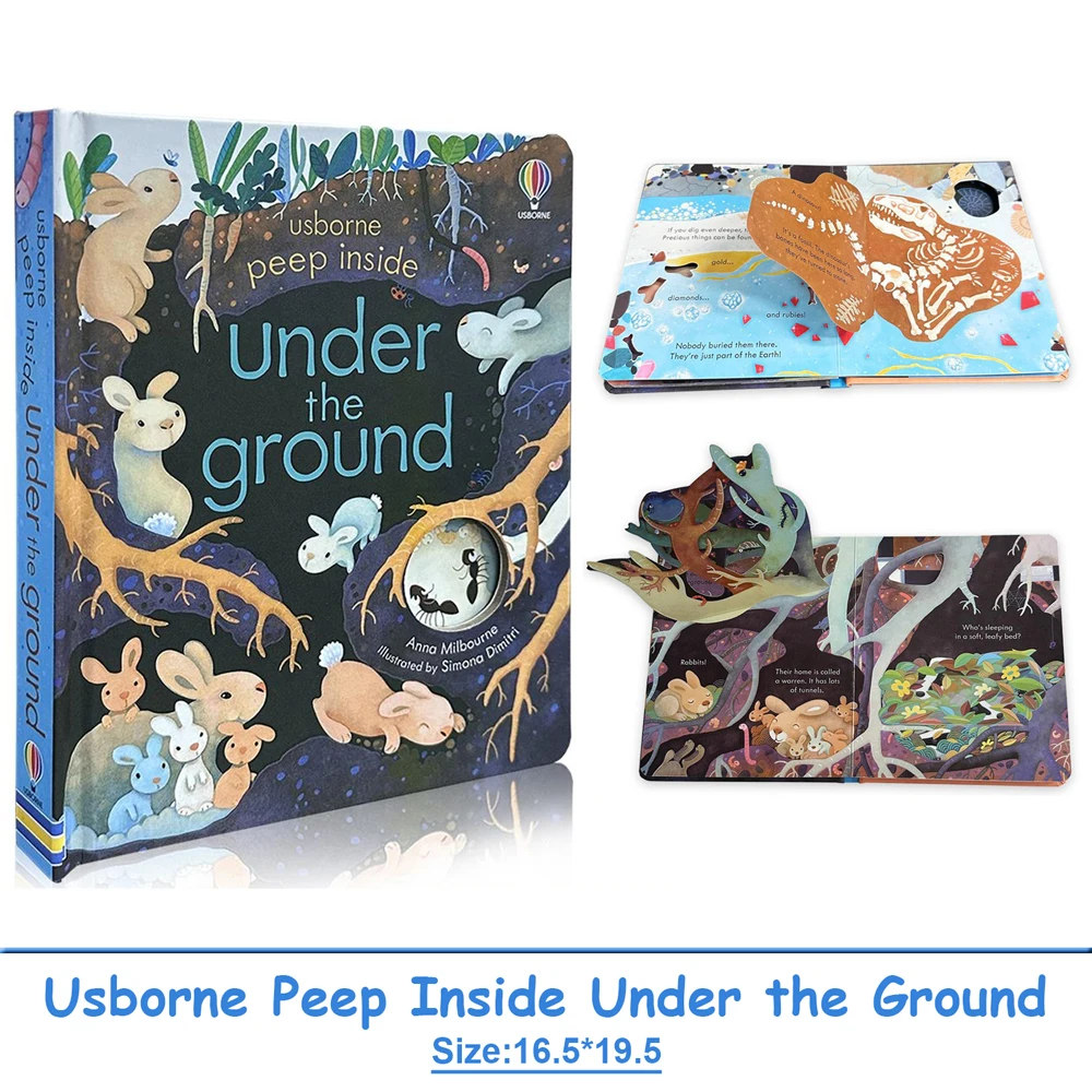 Explore the Wonders Beneath with This Interactive 3D Flap Learning Book for Kids