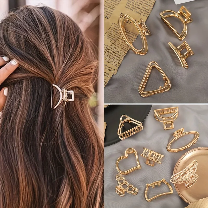 Stylish Gold Hair Claw Clips for Secure, Comfortable Daily Wear Reviews